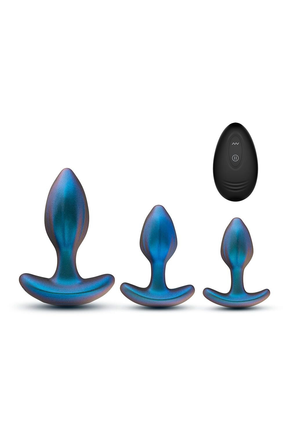 Blush Anal Adventure Matrix Cosmos Plugg Kit Lunar Blue