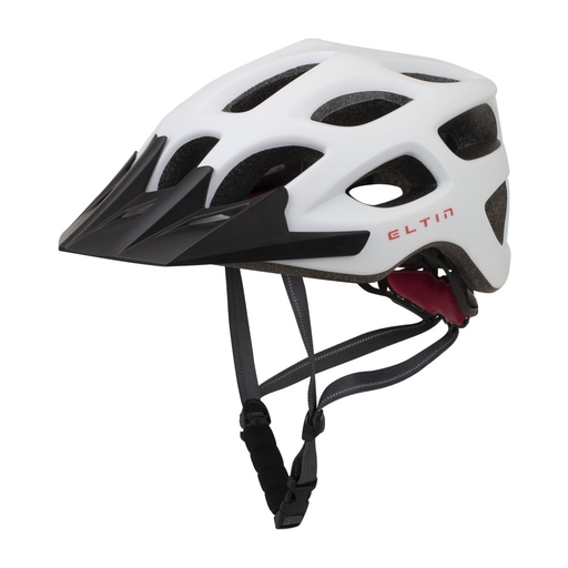  Casco De Bicicleta Eltin Brave Color Blanco Mate