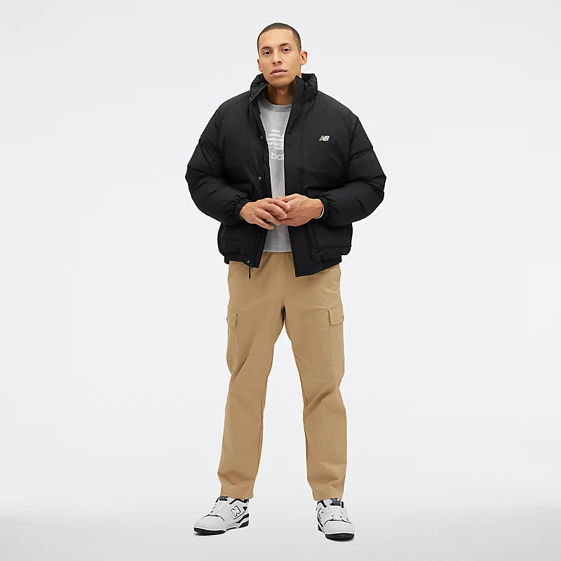 NBX NB Academy Mix donsjack voor heren – zwart