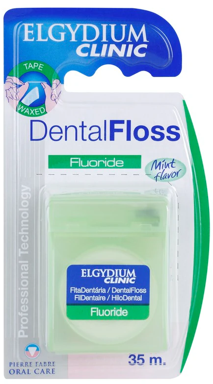 Fio dental com flúor da Clínica Elgydium