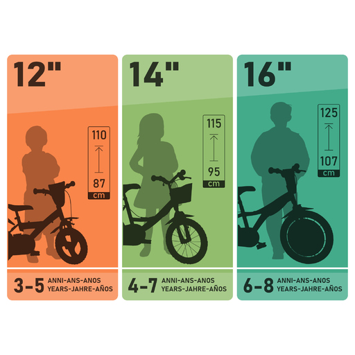Bicicleta Infantil Batman 16 Pulgadas 5-7 Años