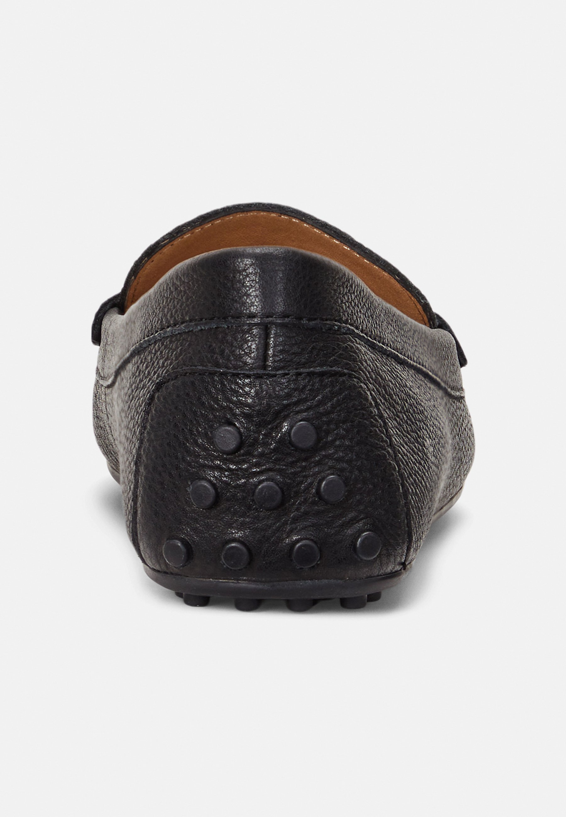 Mocassins Lauren Ralph Lauren BARNSBURY en cuir grainé noir