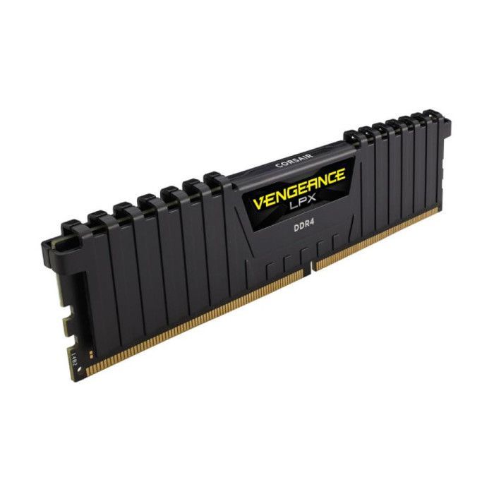 Mémoire RAM - CORSAIR - CMK16GX4M1E3200C16 - VENGEANCE LPX black - DDR4 - 1x16Go DIMM - 3200MHz - CL 16 - 1.35V