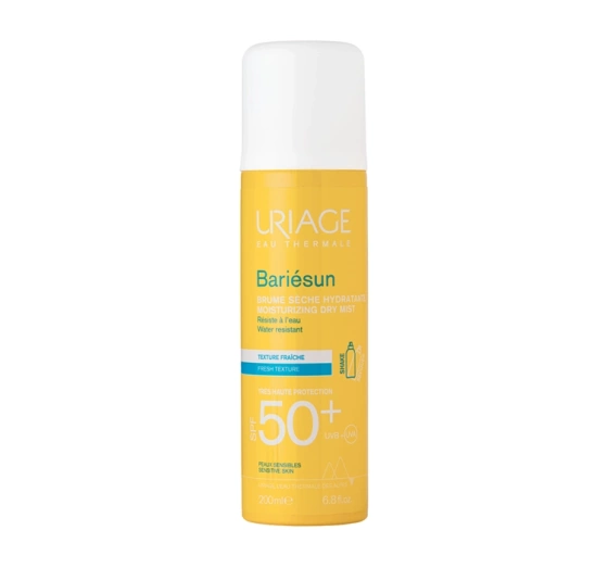 Uriage Eau Thermale Bariésun nawilżająca sucha mgiełka do ciała SPF50  200 ml