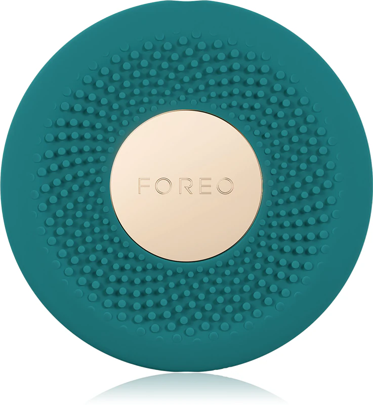 Sonický prístroj FOREO UFO™ 3 Go, ktorý urýchľuje pôsobenie masky