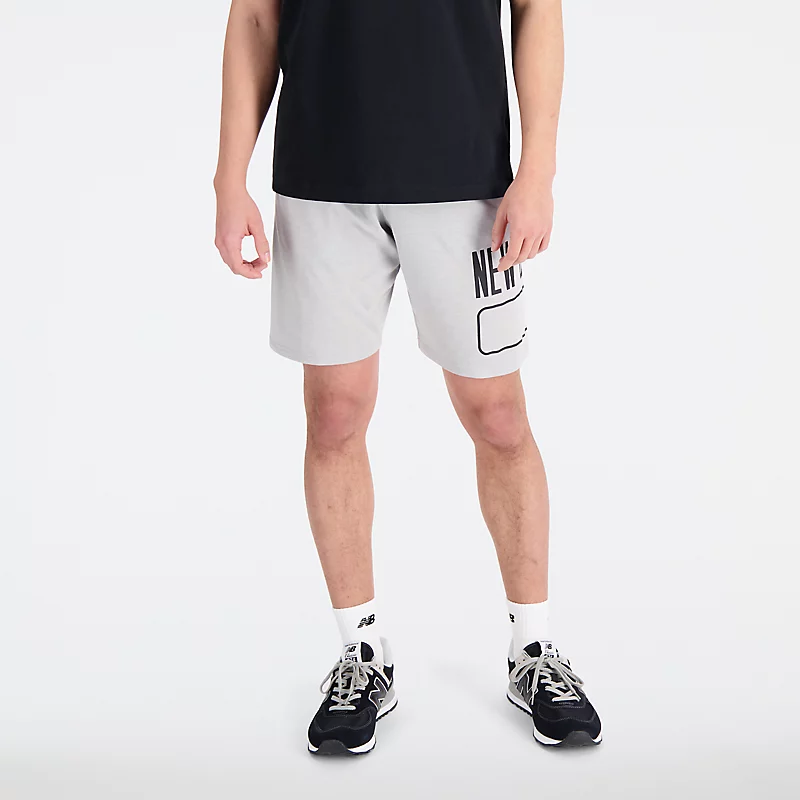 Męskie spodenki Tenacity Heathertech - ATHLETIC GREY HEATHER