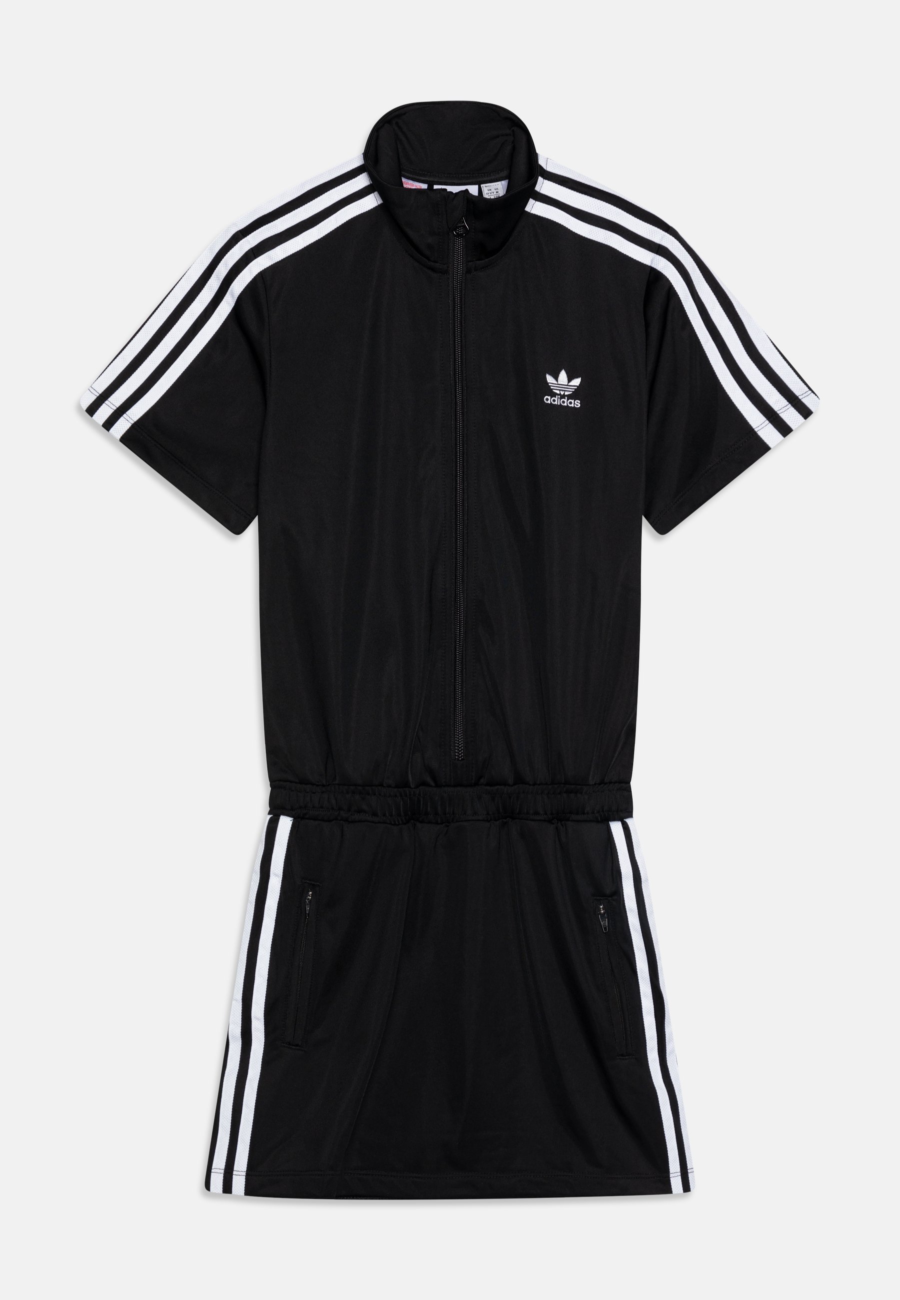 adidas Originals FIREBIRD JUNIOR JURK - Jersey jurk - zwart