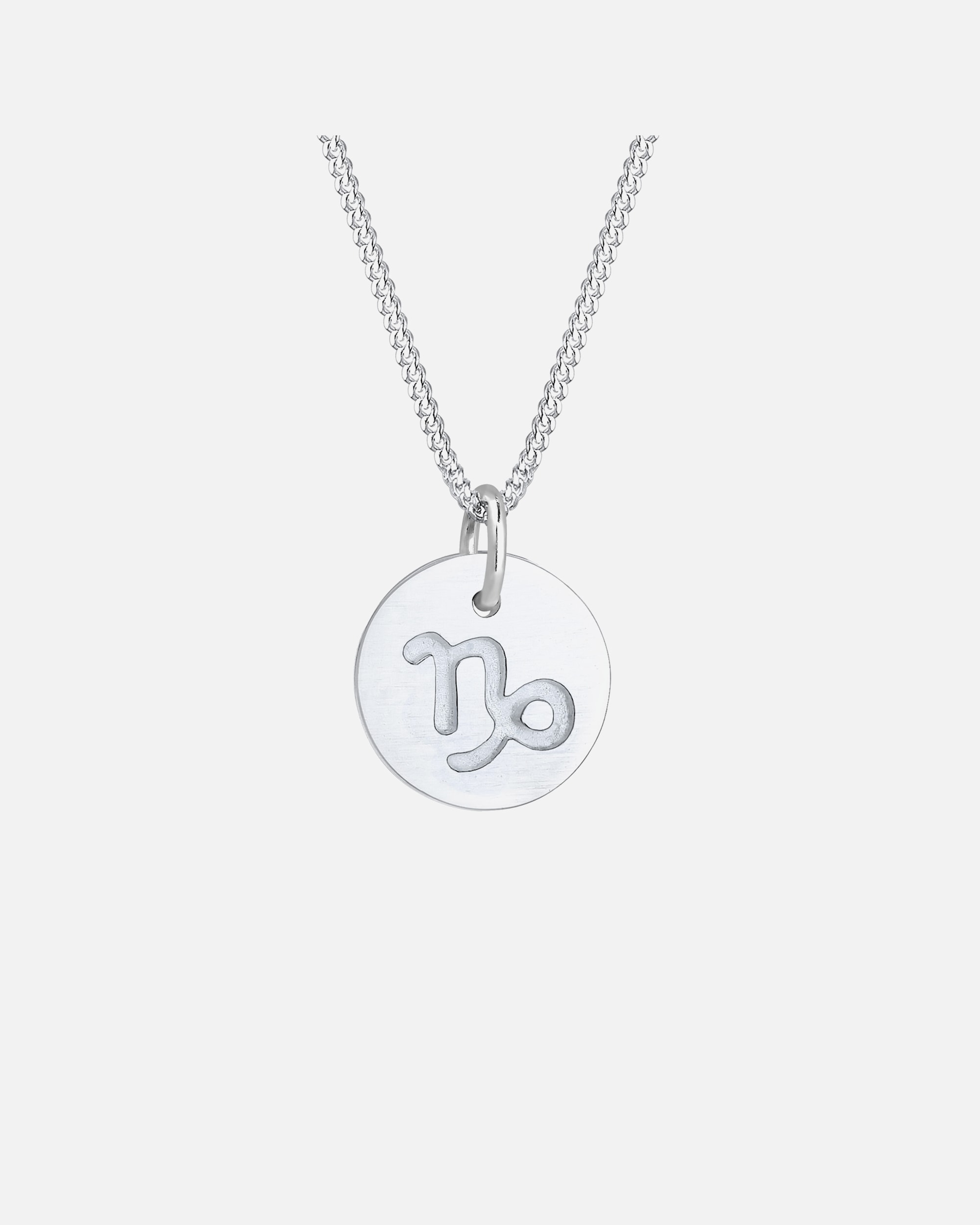 Elli Femme Signe du Zodiaque Capricorne Astro - (925/1000) Argent
