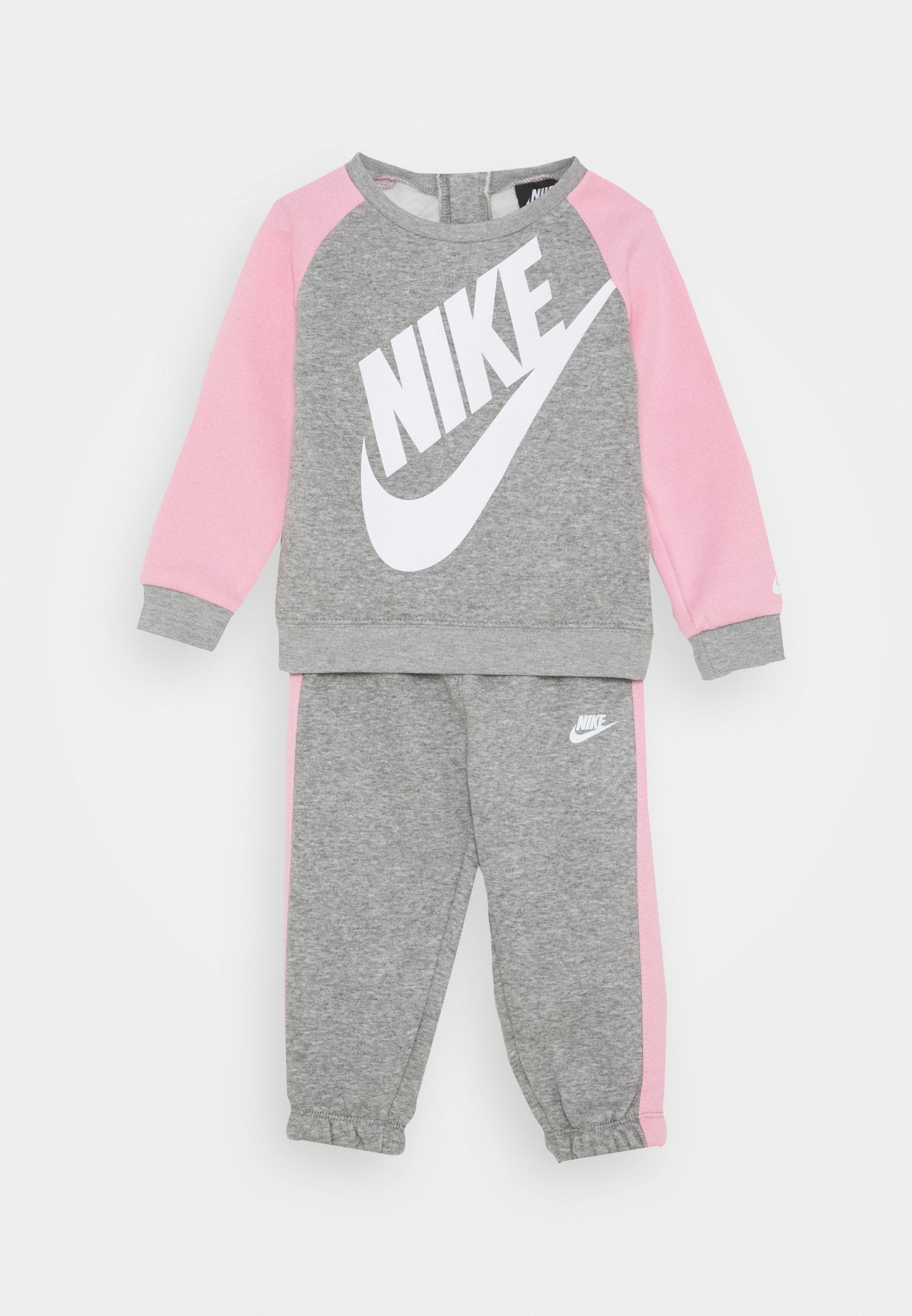 Nike Sportswear FUTURA CREW SET - Trainingsanzug - Dunkelgrau meliert