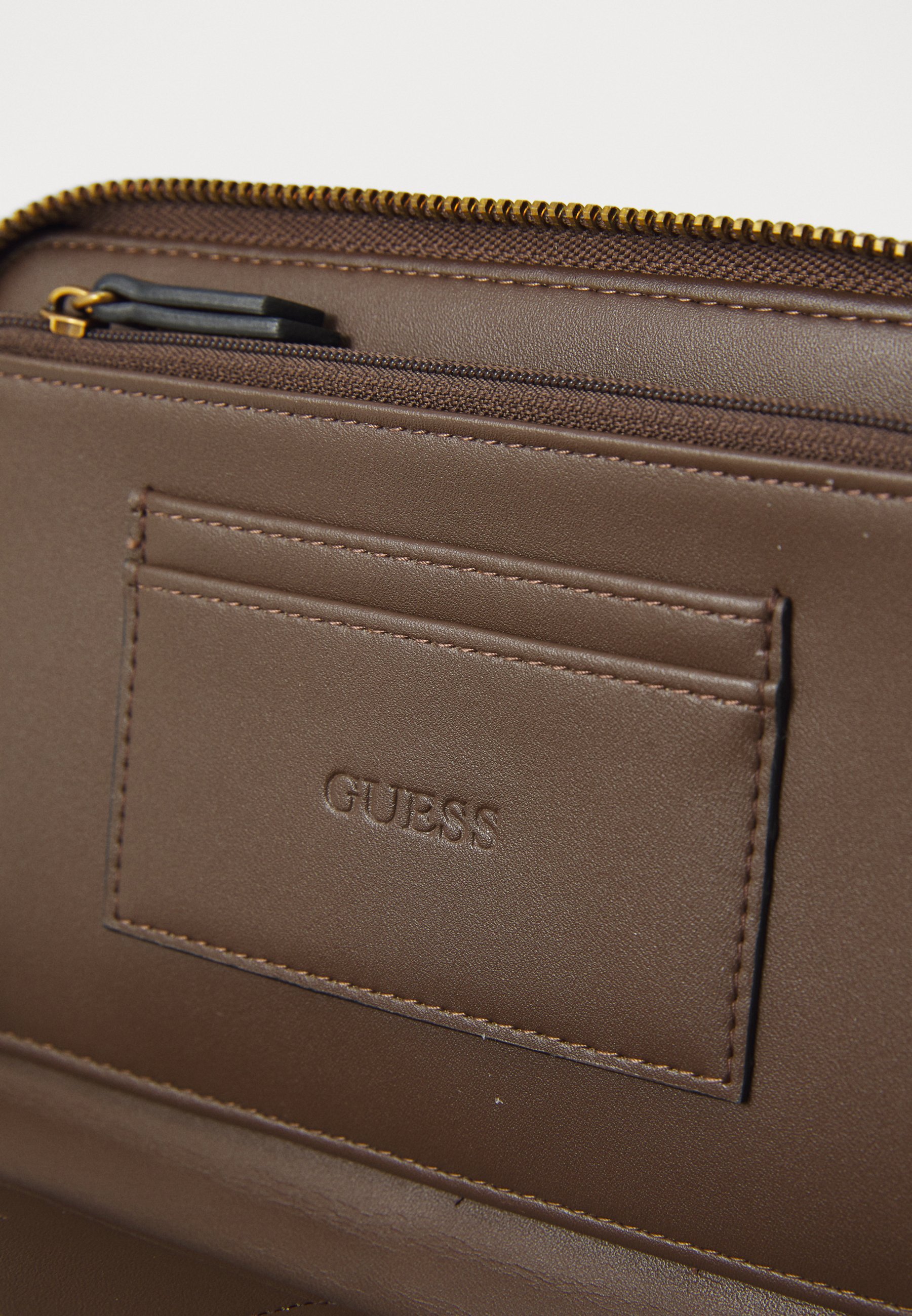 Guess MILANO Reisepasshülle - Brieftasche - beige/braun