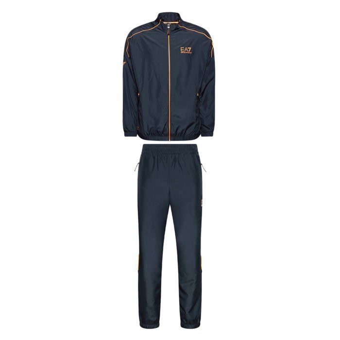 Ensemble de survêtement EA7 Emporio Armani - Bleu - Manches longues - Multisport
