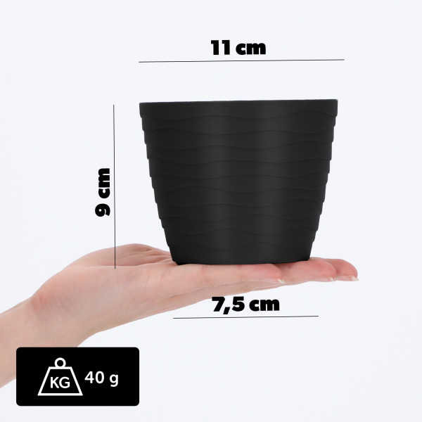 Doniczka Osłonka Donica Na Kwiaty 11cm Kolory