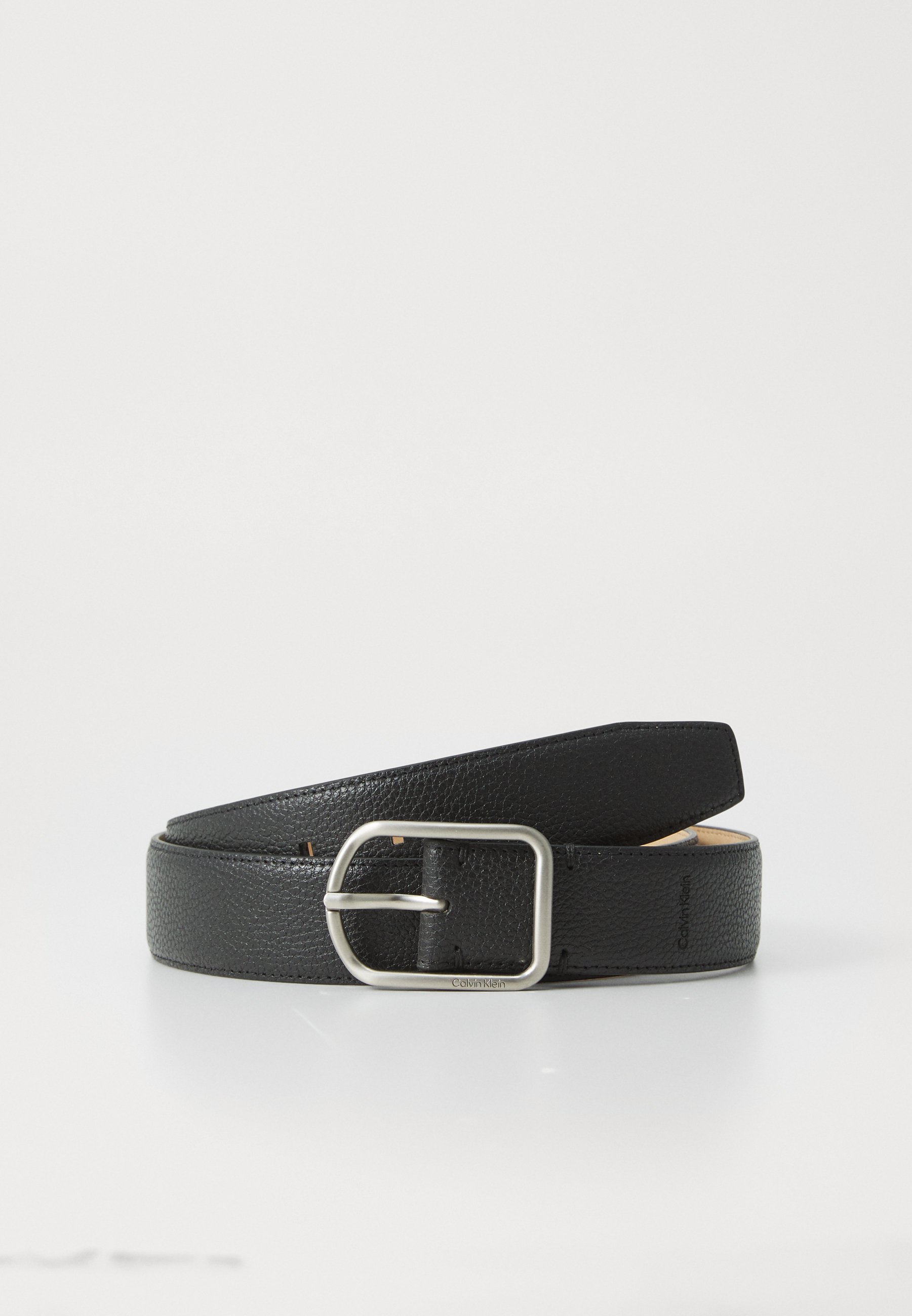 Calvin Klein CLASSIC ROUND - Gürtel - schwarz
