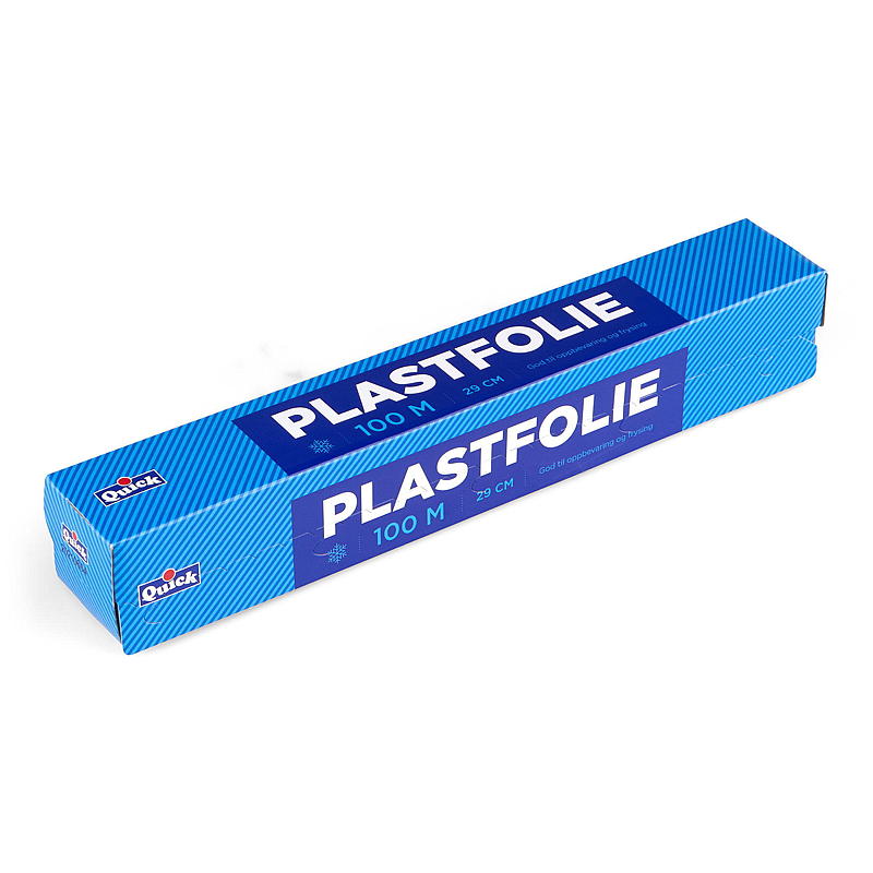 Hurtig plastfolie 29 cm x 100 m