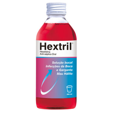 Hextril  Hextril Solução Bucal Infeções da Garganta      400 ml 400 ml