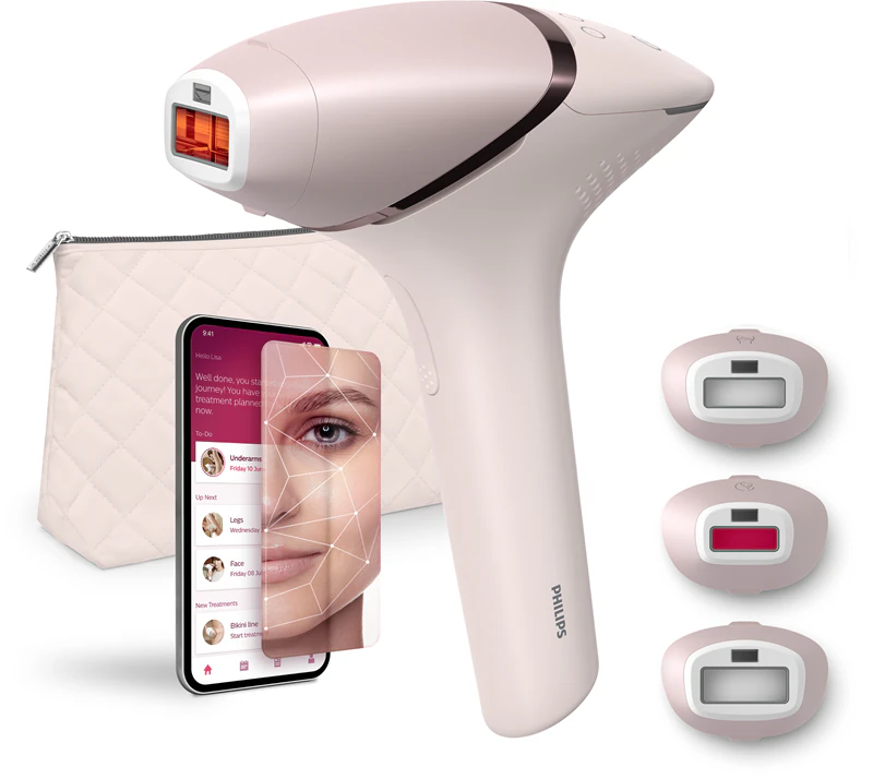 Philips Lumea IPL 9900 SkinAI BRI953/02 IPL-epilator voor lichaam, gezicht, bikinilijn en oksels