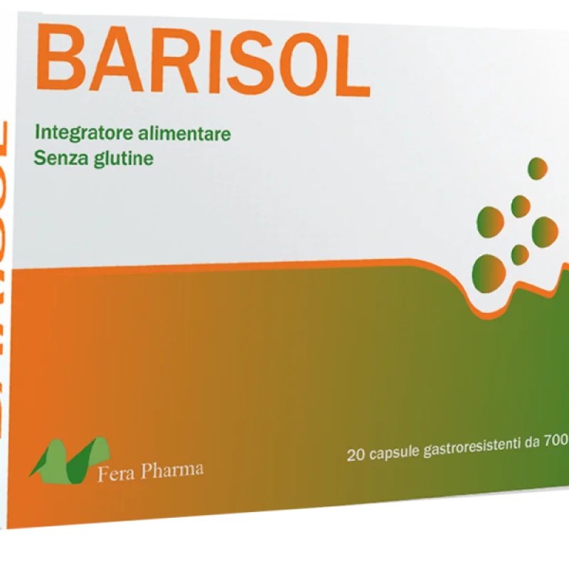 Barisol voedingssupplement voor een gezonde darmflora, 20 tabletten