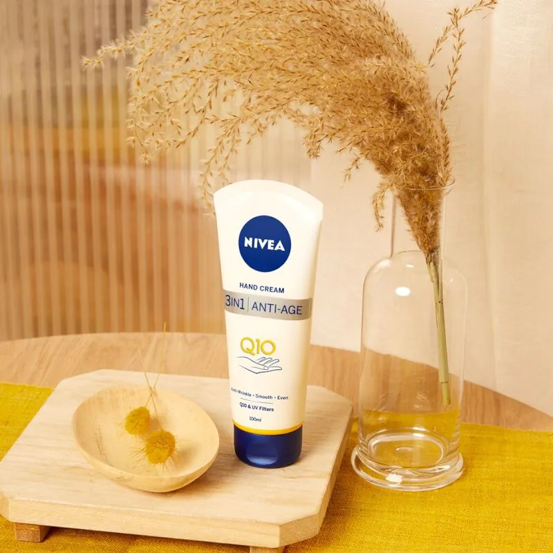 Nivea Hand Przeciwzmarszczkowy Krem do rąk 3w1 Anti-Age Care