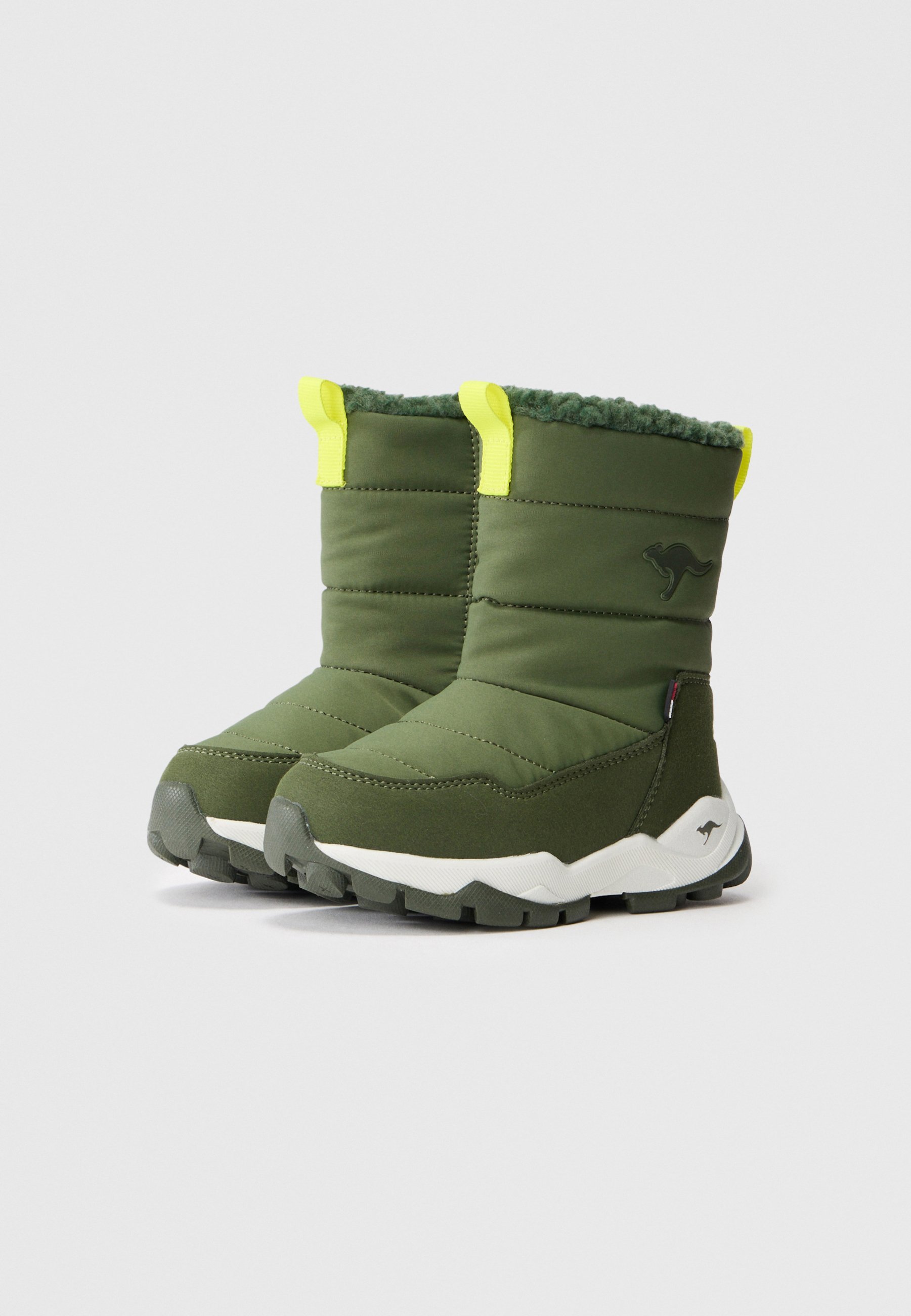 KangaROOS FLOKI RTX - Winter boots - olive/limetta