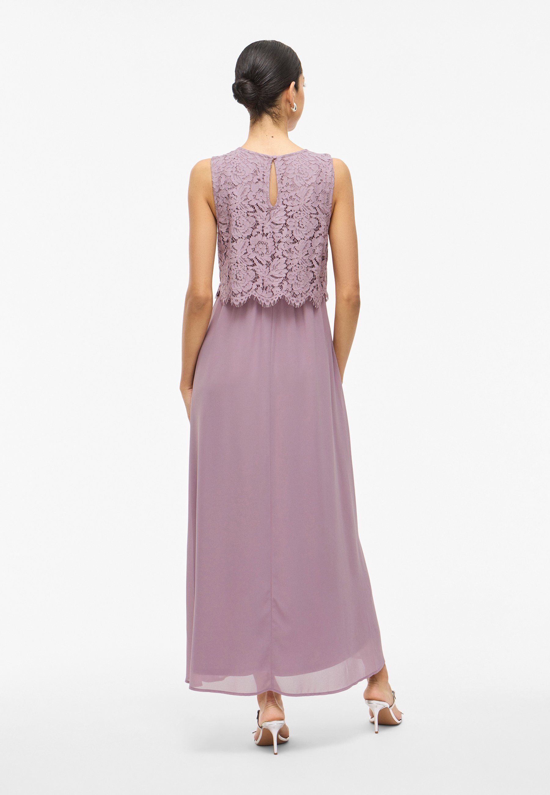 VILA VIMILINA JURK - Maxi jurk - paddenstoel