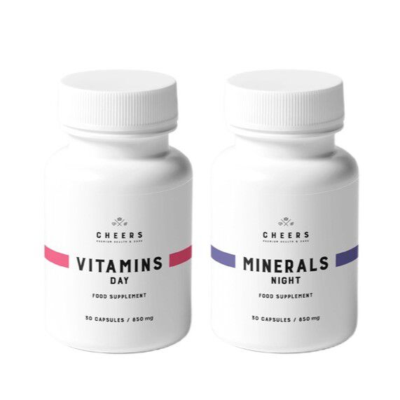 Santé ! Des vitamines pour la journée et des minéraux pour la nuit