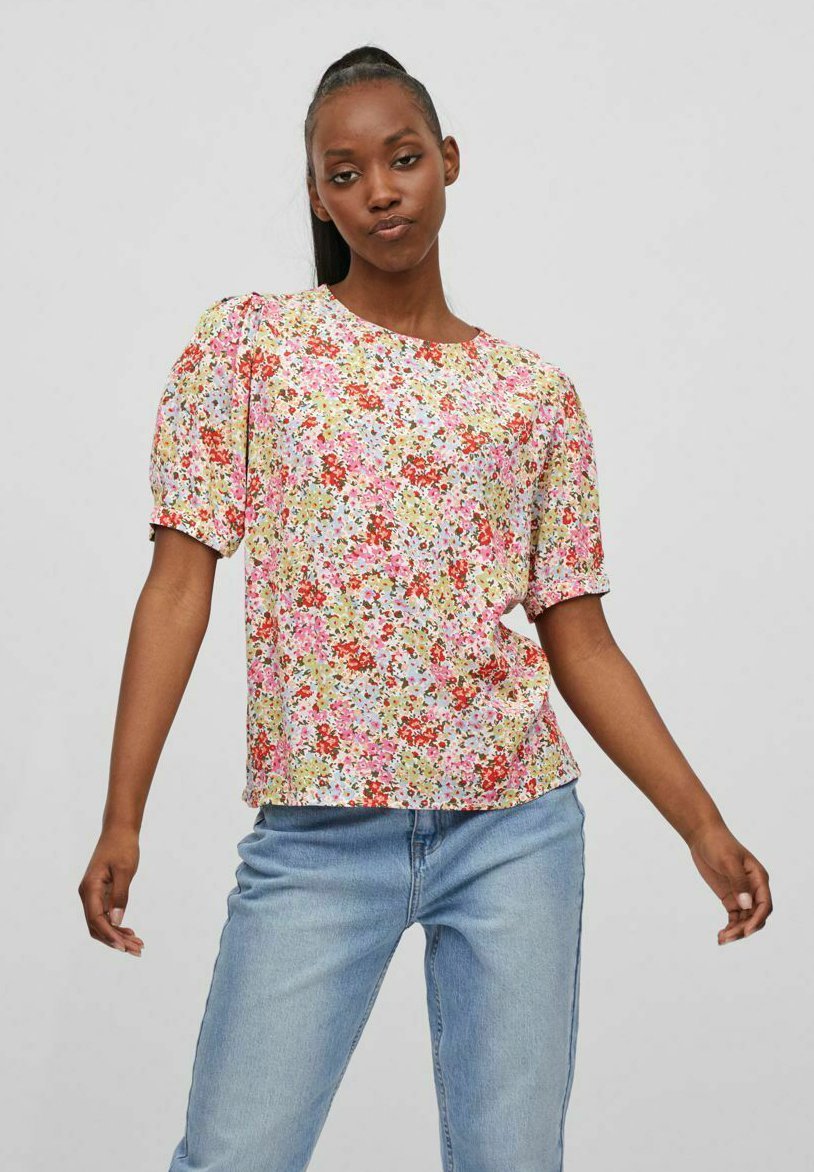 VILA Blouse - wit alyssum