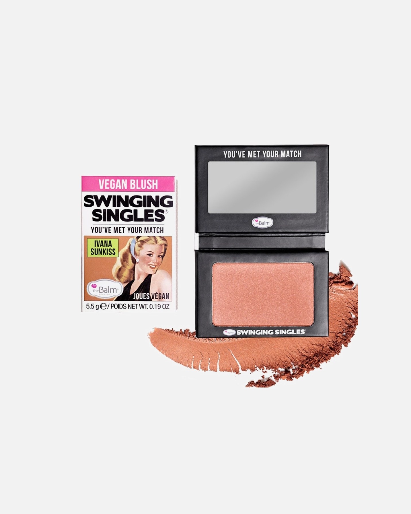 theBalm Blush rdečilo za lica Swinging Singles - 5,5 g