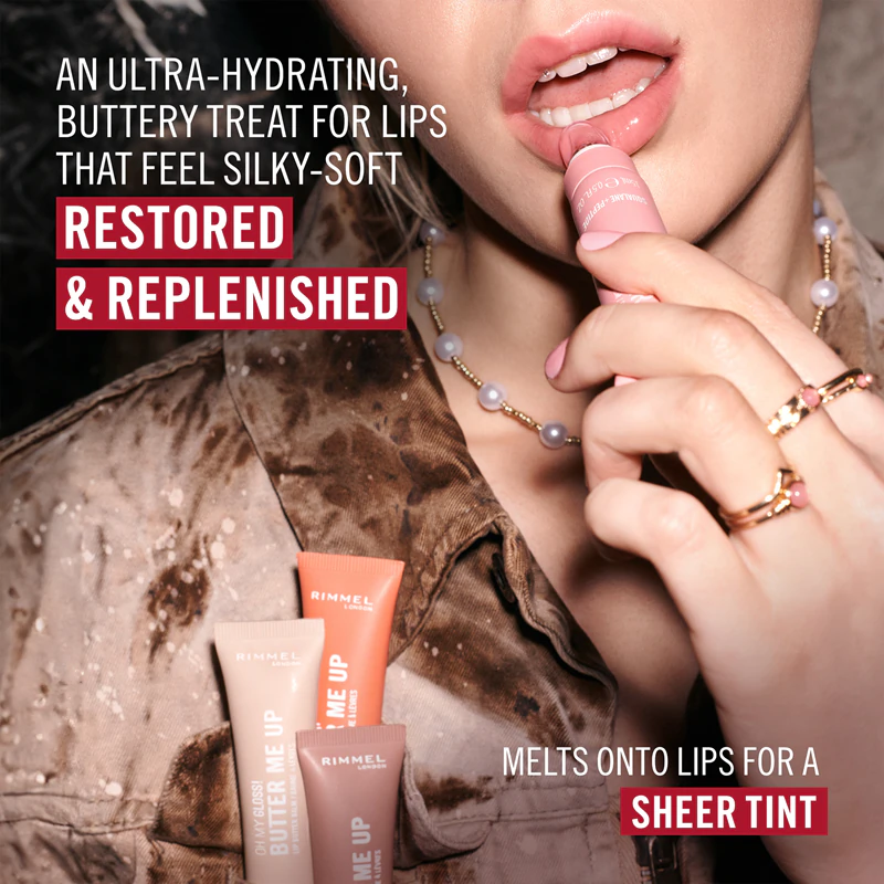 Bálsamo Labial Hidratante Rimmel Oh My Gloss! Butter Me Up