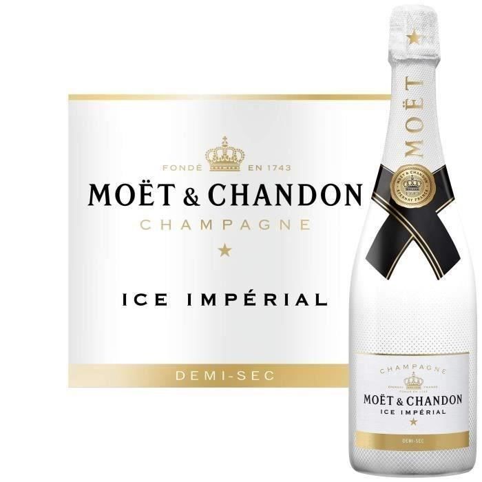 Moët & Chandon Ice Impérial Champagne - Demi-sec - 75 cl x3