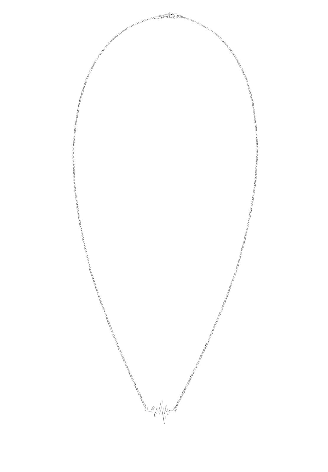 Elli Femmes Battement de Coeur Amour en Argent Sterling 925