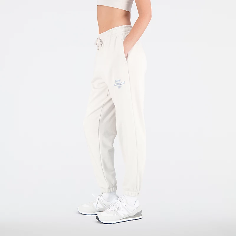 Women's Essentials Reimagined Archive French Terry Pant - MOONBEAM
