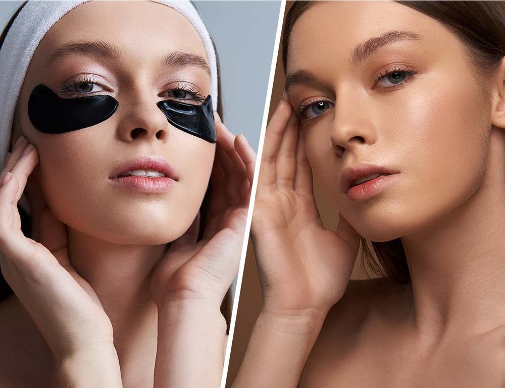 Gel blazinice za područje ispod očiju Flasteri za područje oko očiju