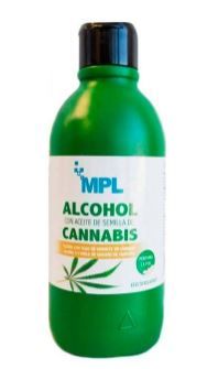 Alkohol s kanabisovým olejom Masážne oleje
