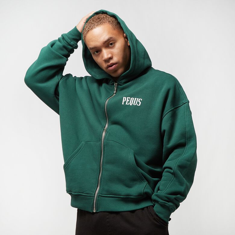 Chest Logo Zip Hoodie