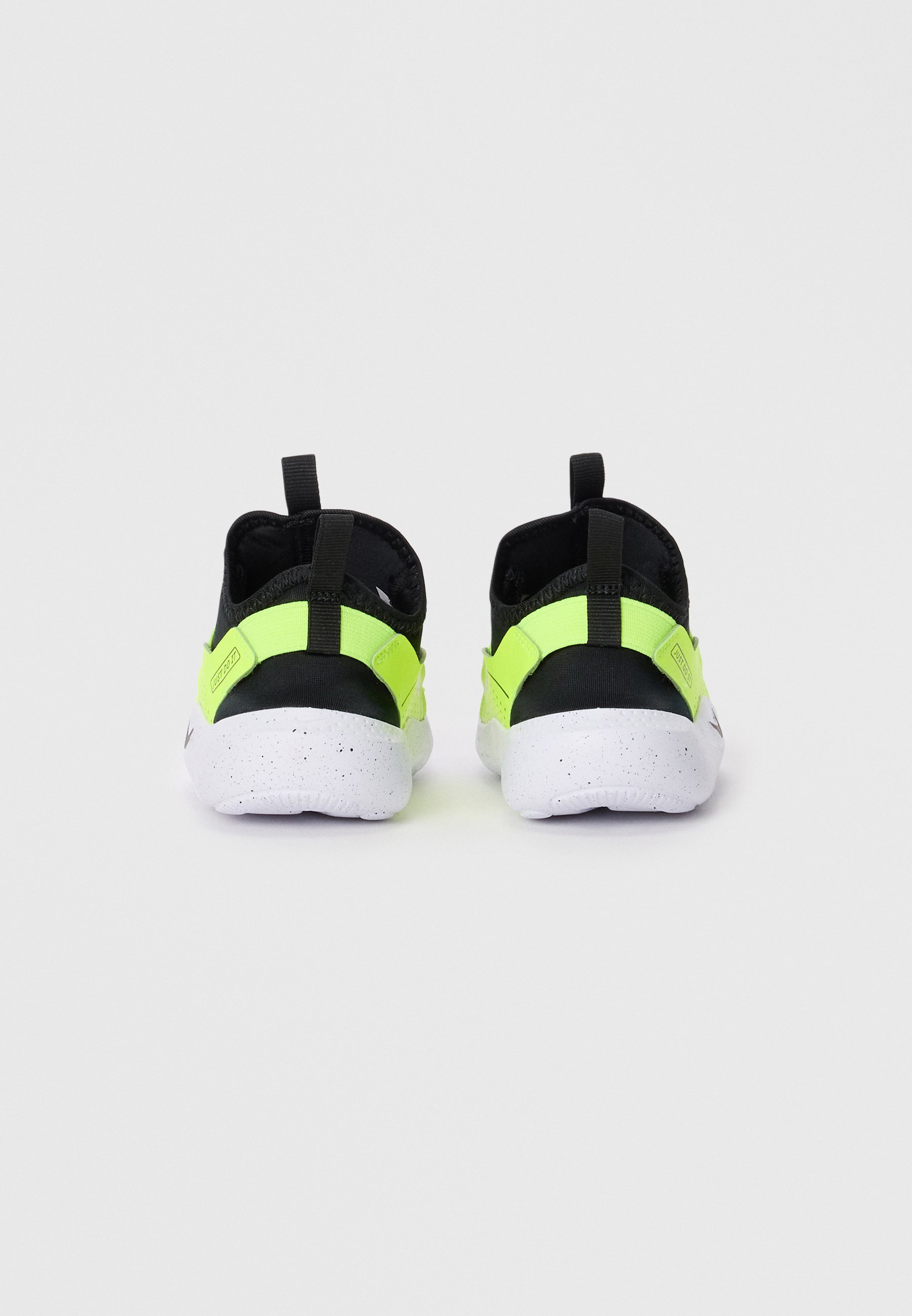 Nike Performance FLEX RUNNER 4 UNISEX - Chaussures de running sur route - noir/jaune fluo/blanc