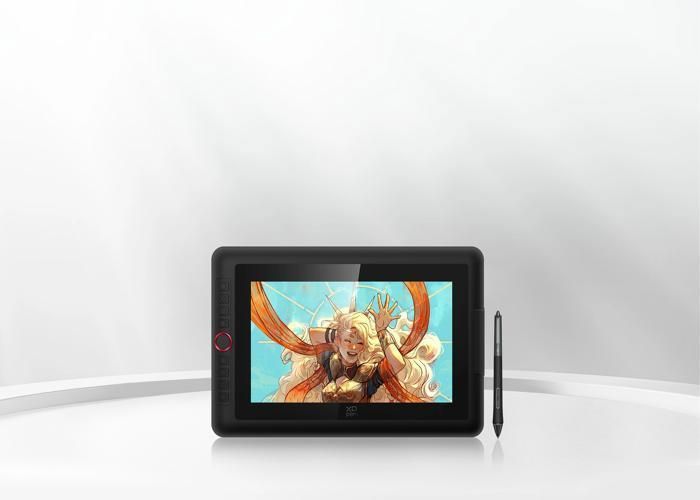 XP-PEN Artist 13.3 PRO V2 Grafiktablett mit 13,3-Zoll-Bildschirm und X3 Pro Chip-Stift mit 16.000 Druckstufen