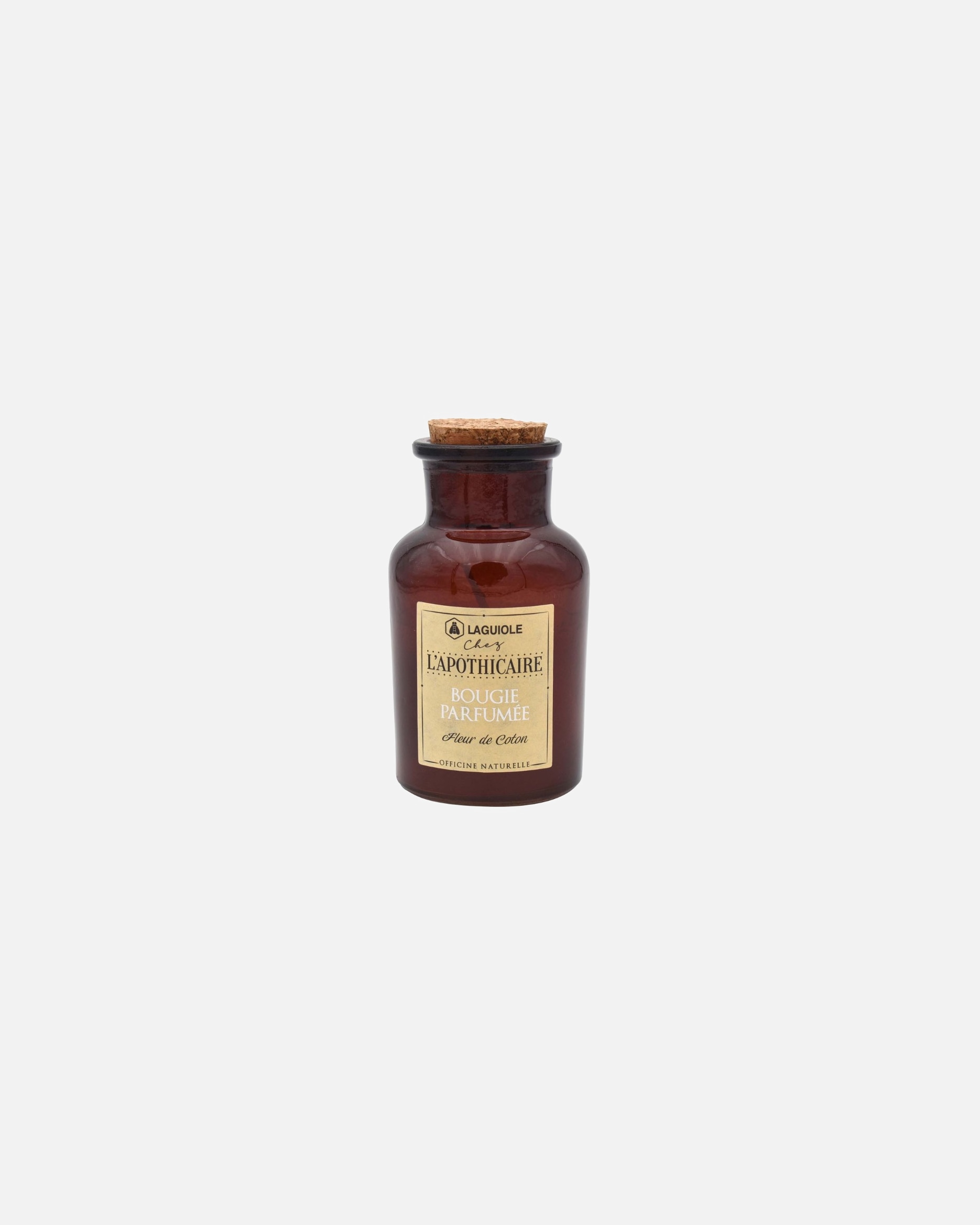 La guiole Bougie parfumée apothicaire, avec bouchon liège 90 g