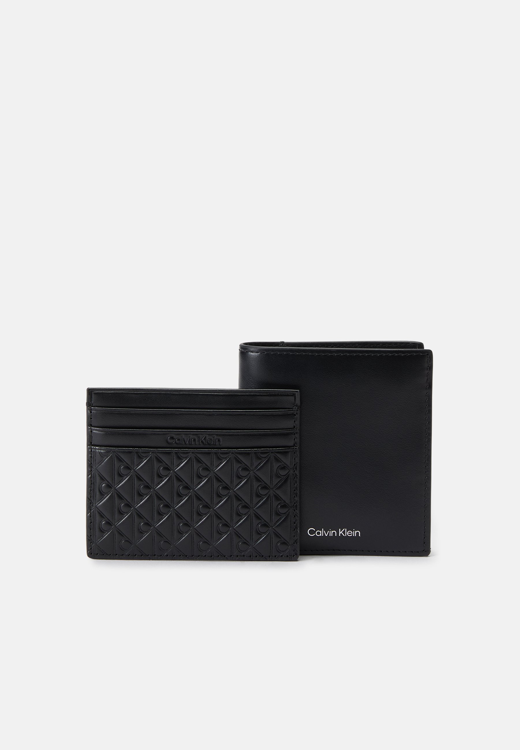 Portafoglio Calvin Klein EMBLEM SET - nero/grigio elegante