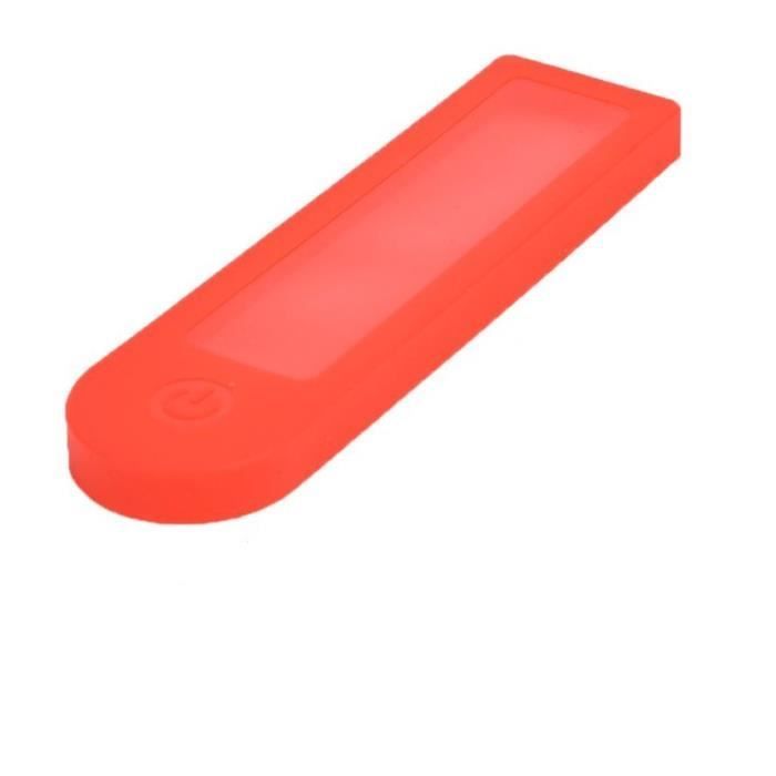 Protezione in silicone impermeabile per cruscotto del monopattino elettrico Xiaomi M365 - Rosso