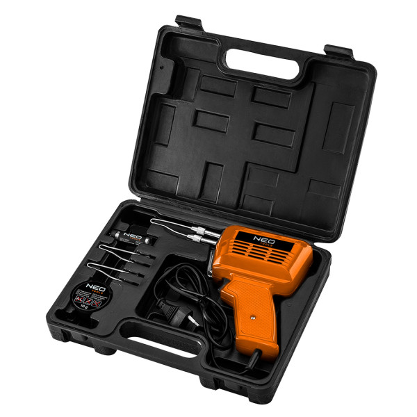 Lutownica transformatorowa 150W, walizka, NEO 19-151