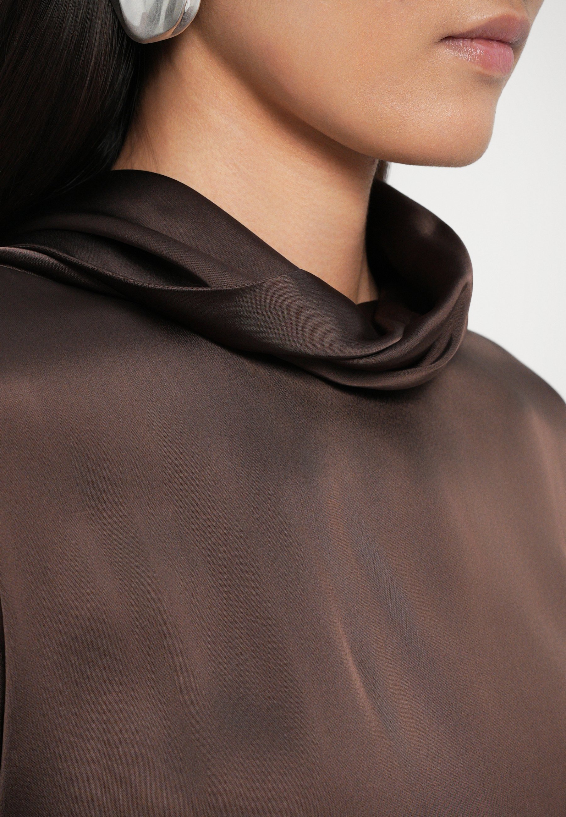 TOVE CARIS - Blouse - chocolade