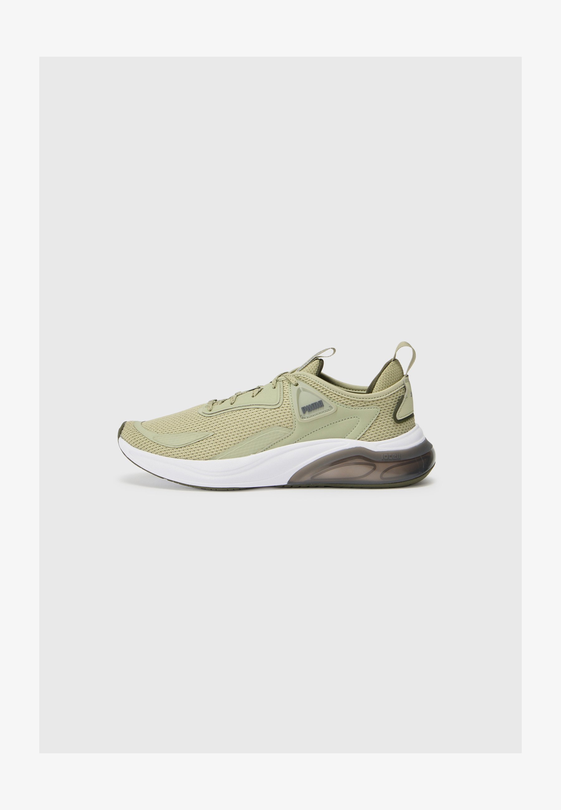 Puma CELL THRILL UNISEX - Scarpe da corsa su strada - colore verde militare/verde oliva scuro