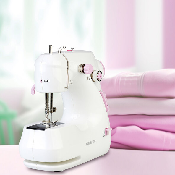 Mini ompelukone, pinkki