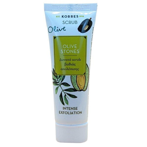 Korres - Pleťový peeling Intense Exfoliation 18ml Olive Stones