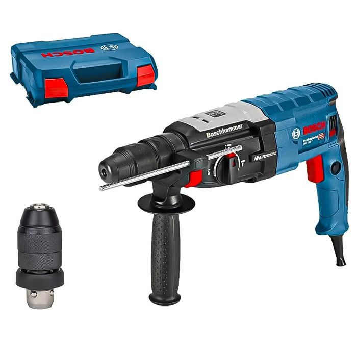 Taladro percutor rotativo SDS Plus de 880 W GBH 2-28 F Professional en maletín en forma de L - BOSCH - 0611267600