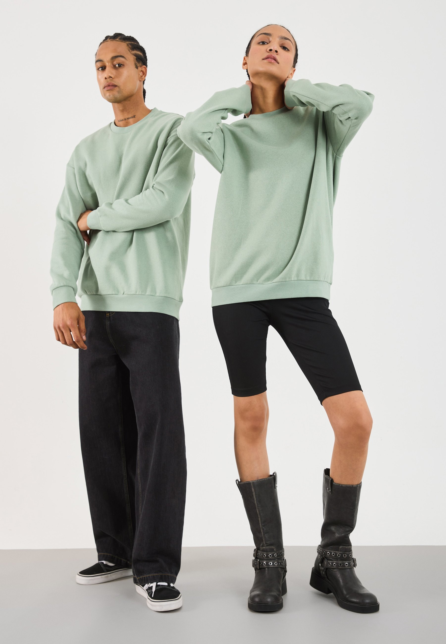 Felpa unisex YOURTURN - verde