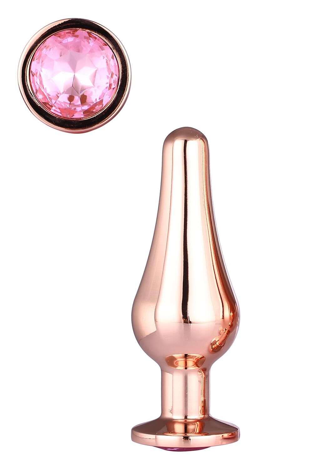 Dream Toys Gleaming Love Rose Gold Pleasure Plug S
