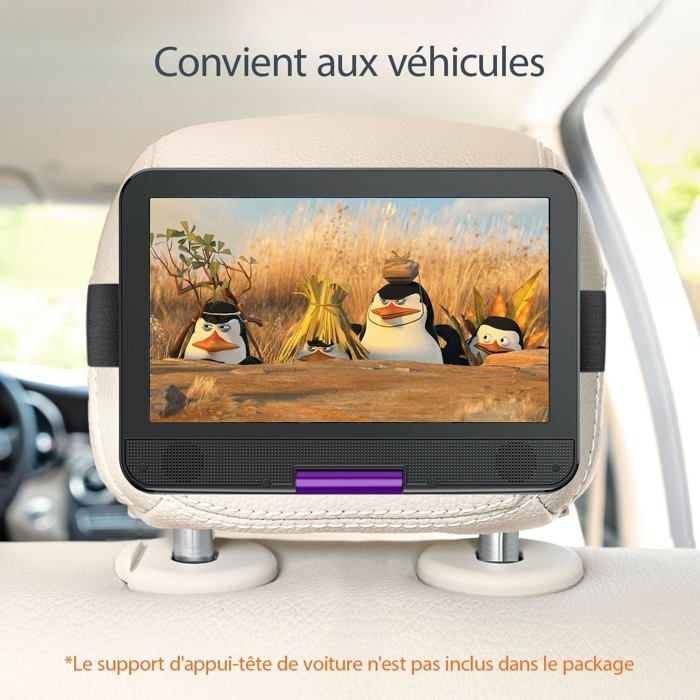 Lecteur DVD Portable Voiture 12,5