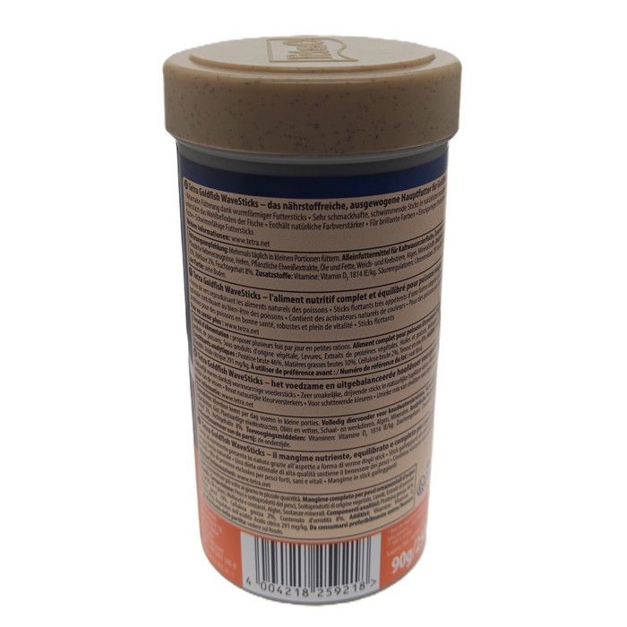 Mangime per pesci rossi - TETRA - Goldfish Wave Stick - Bastoncini galleggianti - 250 ml - Gamberetti e verdure