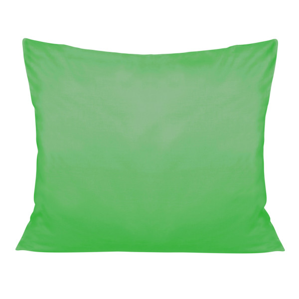 Poszewka satynowa 50x60 zielona 014 jednobarwna